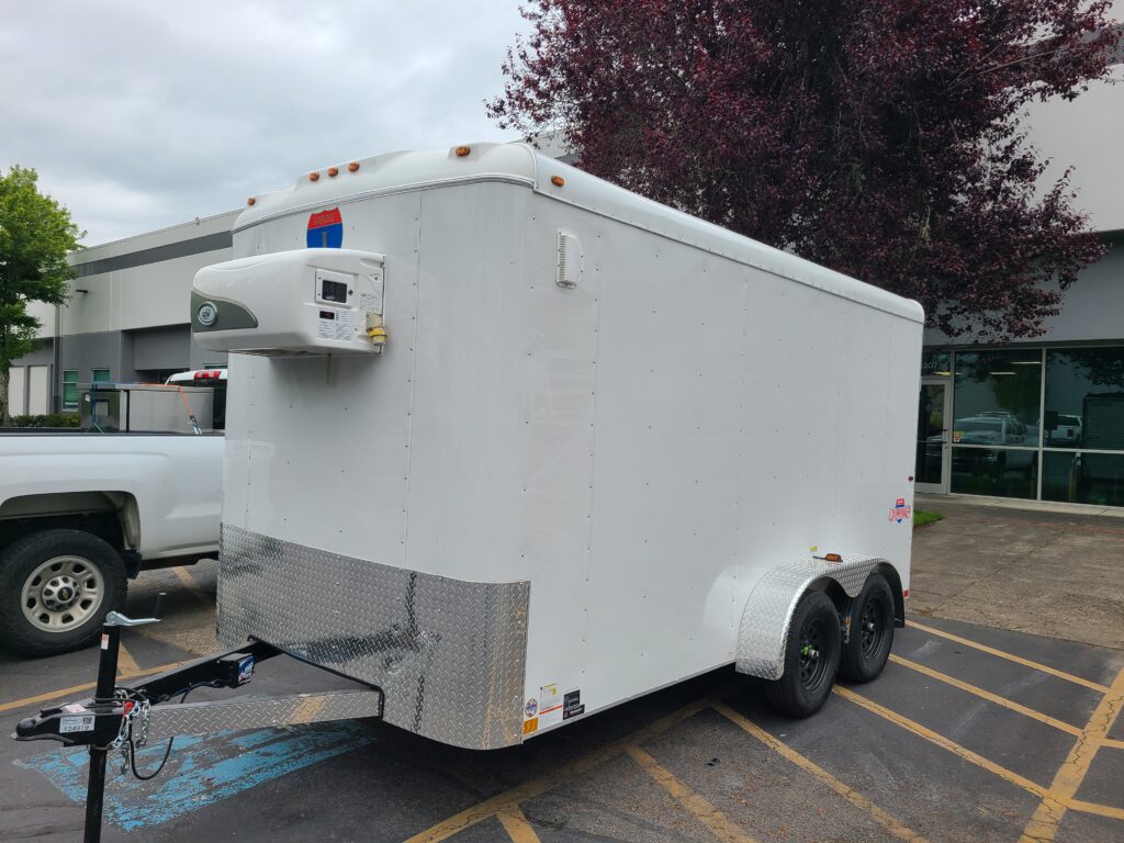 refrigerated cargo trailer